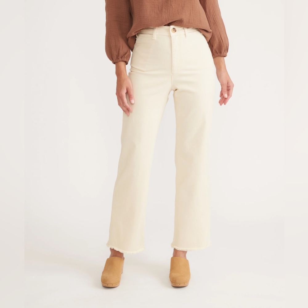Marine Layer Full Length Raw Edge Bridget Pant